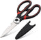 ATB Kitchen Scissor Heavy Duty Kitchen Shears with Protective Sheath Kitchen Meat Scissors, Stainless Steel Multi-function Scissors For Food Chick...