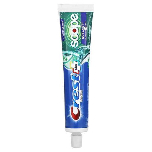 Crest + Scope Outlast Complete Whitening Toothpaste, Mint, 5.4 oz...