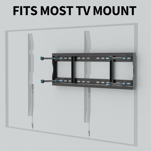 HOME VISION Lag Bolt Kit for TV Wall Mount, Including M7x55mm Lag Bolts, Wall Anchors, Washers, Allen Key, Bubble Level, for Wood Stud/Brick/Concr...