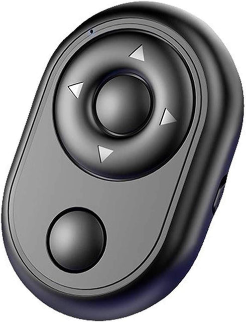 Bluetooth Page Turner for iPhone - Can Also be Tiktok Remote and Bluetooth Camera Remote (Black)...