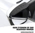 2Pcs Car Rear View/Side Mirror Rain Visor Guard, Carbon Fiber Appearance , Waterproof Smoke Guard Auto Eyebrow Cover, Exterior Accessories for Mos...