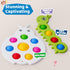 LiKee Fidget Popper Sensory Baby Toys for 10+ Months, Montessori Busy Toy for 1 2 3 Year Old Toddlers Push and Popping Bubbles Fine Motor Skill, T...