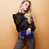 Clutch Purses Evening Bag for Women Party Prom Black-Tie Events Velvet Handbag Shoulder Cross Body Bag With Detachable Chain...