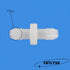 1/8" Barb Hose One Way Inline Check Valve Non Return Ozone Resistance PVDF Plastic One-Way Fuel Oil Water Gas Pump Air Check Valve?5pcs set...