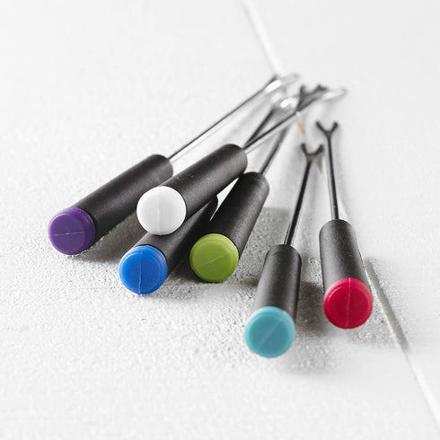 Trudeau Meat Fondue Forks, Set of 6...