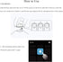 LICHIFIT Rotating Transparent PC Plastic Protective Lens Cover for Insta360 X4 Action Camera Lens Cap High Transmittance Anti-Scratch Lens Guards ...