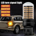 7440 LED Bulbs Turn Signal Lights Amber Yellow 7441 7440NA T20 W21W WY21W Front Rear Turn Signal Bulb with Projector Replacement for Car, Truck, S...