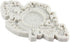 Baroque Style Clock Silicone Mold Curlicues Scroll Lace Fondant Molds Clock Chocolate Candy Mold Filigree Mold 3D Sculpted For Sugar Cake Decorati...