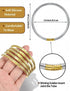 COLORFUL BLING Colorful silicone glitter Jelly bangle Cute Bow Lace-up Waterproof bangle Fashion Creative 5 Circle bracelets for women's gift jewe...