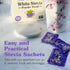 NuNaturals White Stevia Powder Packets, Single-Serve, Zero Calorie Sugar Substitute, 100 count...