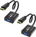 MT-VIKI HDMI to VGA Adapter, Gold-Plated HDMI Converter Male to Female, Compatible for Computer, Desktop, Laptop, Monitor, Projector, HDTV, Chrome...