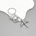 PHAETON 20PCS Earth Airplane Keychains Pilot Aviator Key Chains Journey Aircraft Airplane Pendant Travel Keyring Friendship Jewelry Diy Handmade F...