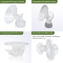 21mm Silicone Flange Inserts for Spectra S1 S2, Medela Breast Pump Shields, Freestyle, Harmony, Sonata to Reduce 24mm Elastic Nipple Tunnel Down t...