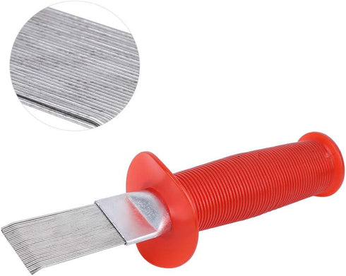 Air Conditioner Fin Tool Condenser Coil Comb Cleaner Brush Stainless Steel Repair Cleaning Manual Tools for Cleaning Repairing Equipment, Refriger...