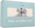BlueMello Baby Bear Swaddle Blanket | Ultra-Soft Plush Essential for Infants 0-6 Months | Receiving Swaddling Wrap White | Ideal Newborn Registry ...