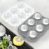 ROTTAY Ice Cube Trays (Set of 2), Sphere Ice Ball Maker with Lid & Large Square Ice Cube Maker for Whiskey, Cocktails and Homemade, Keep Drinks Ch...