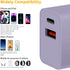 USB C Charger Block, Watch Se Block, 2023 Upgrade Dual Port Fast Charging Block Cube Box Brick Plug Adapter Compatible with New Watch SE Series 8 ...