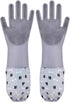 Pet Grooming Gloves Pet Hair Remover Cat, Dog Washing Gloves Silicone Heat Resistant Cleaning Gloves with High-Density Teeth Grooming Gloves for D...