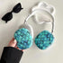 for Cute Glitter Airpods Max Case with Cleaner Kit, Anti-Scratch Shell Pattern Ear Pad Case Cover/Ear Cups Cover/Headband Cover for AirPods Max Co...