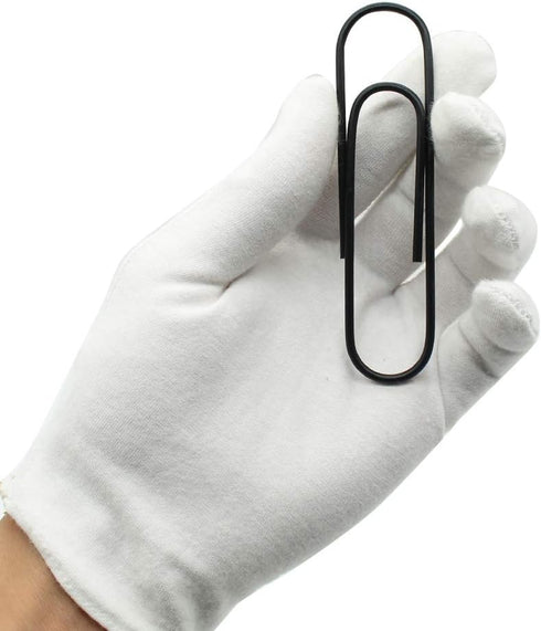 50 Pack Large Jumbo 4 Inches Long Paper Clips - 100mm Office Supply Paper Clip - Cute Paper Needle - Heavy Duty Bookmark(Black)...