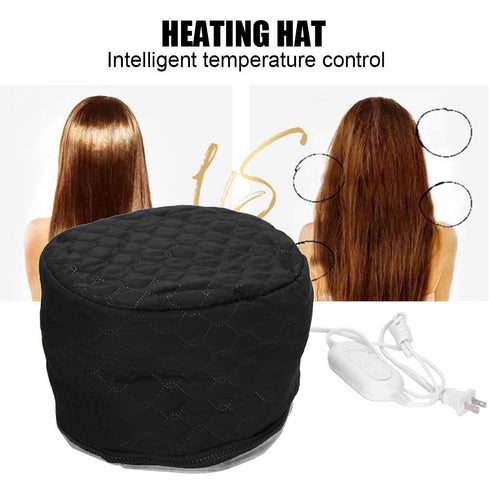 Dioche Hair Steamer Deep Conditioning Heat, Household Electric Heating Hat Adjustable Hot Oil Treatment Hat for Hair Care US Plug 110V...