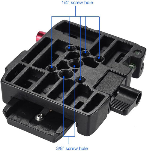 Andoer Quick Release Plate for Manfrotto 501 500Ah 701HDV 503HDV Q5 Head,Camera Tripod Quick Release Adapter...