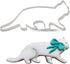 LILIAO Walking Cat Cookie Cutter for Kids - 5.4 x 2.4 inches - Stainless Steel...