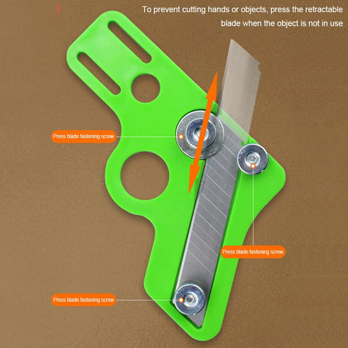 CLAHJQX Edge Banding Trimmer, Veneer Edge Cutter Tool for Woodworking, Edge Banding Straight Edge Trimmer Woodworking Hand Trimming Tool for All D...
