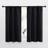 NICETOWN Halloween Black Out Curtain Panels for Kitchen - Energy Smart Decoration Thermal Insulating Blackout Drapes/Draperies for Small Window (2...