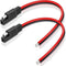ELECTOP SAE Connector Extension Cable, SAE Quick Connector Disconnect Plug SAE Power Automotive Extension Cable Solar Panel Cable Wire(2 Pack)...