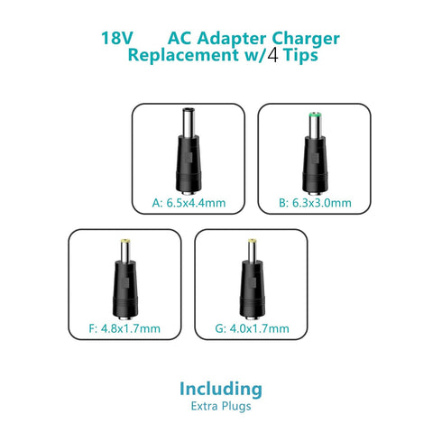 18V AC DC Power Supply Adapter Charger Cable Cord Fit for Hyperice Hypervolt 2 Pro,Hypervolt 2 53200 038-00,Hypervolt Go 55000 001-00,Hypervolt Go...