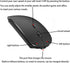 Artusi Wireless Mouse for Laptop Mac iMac MacBook Pro MacBook Air Computer PC Chromebook Windows Rechargeable Wireless Mouse with USB C Adapter (B...