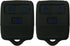 2Pcs Coolbestda Smart Silicone Key fob Cover Case Keyless Rntry Protector Jacket Holder for Ford F150 F250 F350 Explorer Ranger Escape Expedition...