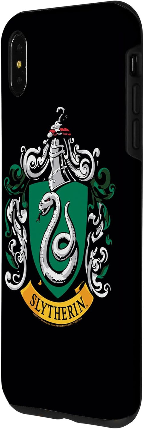 iPhone XS Max Harry Potter Slytherin House Crest Case...