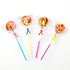 BEFORYOU 6 Inch Cake Pop Sticks Set Pack of 300, Each of 100 Pieces Parcel Bags, Colorful Treat Sticks, Colorful Metallic Wire for Lollipops Candi...