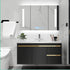 Upgraded Calegency Paper Towel Holder Under Cabinet, Wall Mounted Paper Towel Dispenser, Matte Black SUS304 Self-Adhesive and Drilling Optional La...