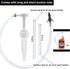 Fluid Pump for Standard Quart Bottles, 3rd Hand Adapter, Transfer Gear Oil Transmission and Differential Fluid...