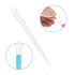 ESHATO 100 PCS Sterile Transfer Pipettes, 3ML Disposable Plastic Transfer Pipettes, Essential Oils Pipettes, Calibrated Dropper Suitable for Scien...