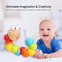 Baby Toys 6 to 12 Months, 12-18 Months, 3-6 Months Developmental, Tummy Time Toys Crawling Toys - Infant Toys - Caterpillar Twisting Baby Boy and ...