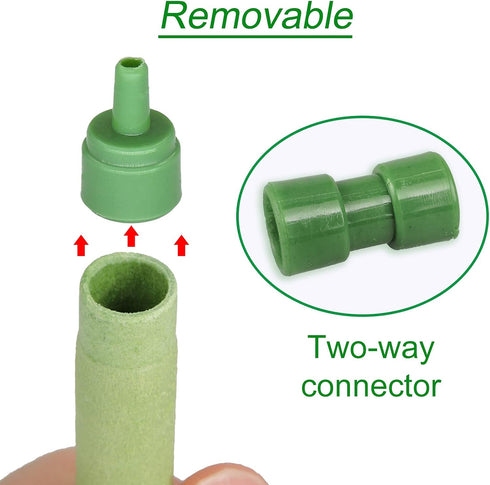 WishLotus 2 pieces Length Aquarium Air Stone Bubble Wall with Suction Cups, Fish Tank Bubbler Air Bar Tube Bubble Release Diffuser Bar for Fish Ta...