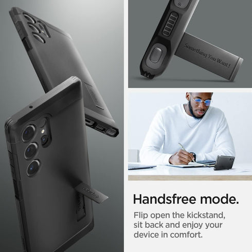 Spigen Tough Armor Designed for Galaxy S23 Ultra Case (2023) - Black......