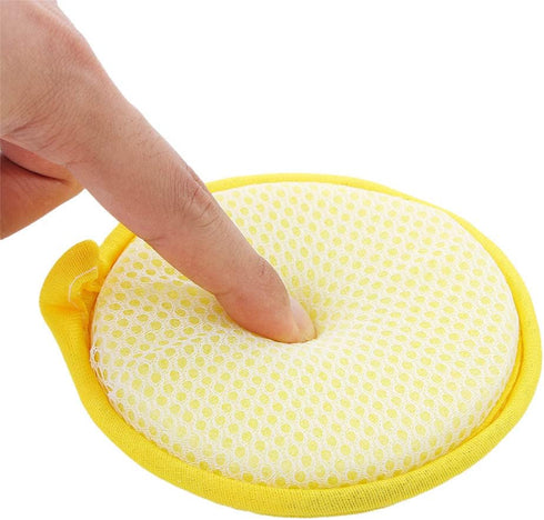 10Pcs Cleaning Sponge Double Sides Pan Pot Dish Clean Sponge Practical Pan Cleaning Kitchen Scrubber Household Cleaning Tools...