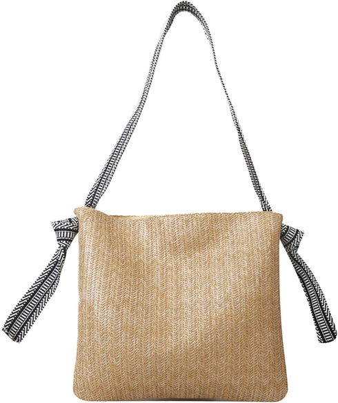 Summer Purses Shoulder Bag Tote Bag For Women Beach Bag Straw Bag,Beach Vacation Essentials Straw Beach Bag...