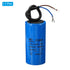 PATIKIL CBB60 50uF Running Capacitor, AC 450V 2 Wires 50/60Hz Cylinder 100x50mm for Air Compressor Motor, Washing Machines, Refrigerators Motor St...