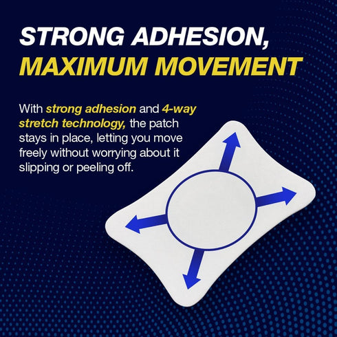 AREX Cool & Hot Pain Relieving Patch, Medium 4 Pack (40 Patches Total)...