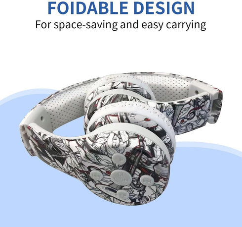 Toddler Headphones Wireless, 15 Hours Play v5.3, Bluetooth Kids Headphones Volume Limited, Foldable with Mic for Cell Phones TV Tablet School Netw...