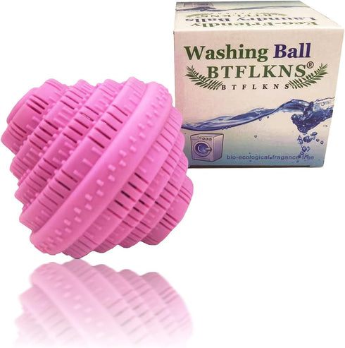 Eco-Friendly Laundry Balls, Premium Washing Ball, Add Double The Ceramic Balls Again, 2000 Times Super Laundry Balls, All Natural No-Chemical Dete...