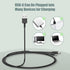 2-Pack Charger for Delupet/Yawpet/Jugbow Dog Training Collar and Remote, 2-in-1 USB Charging Cable...