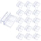 16 PCS 10mm Acrylic Aquarium Cover Clip, Clear Fish Tank Glass Cover Clip Support Holder Universal Lid Clips for Rimless Aquariums...