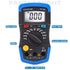 Digital Multimeter Capacitance Meter 200pF-20mF Meter Capacitor Handheld Multimeter Tester with Multi Testers Manual Range Measure Tool, Back Ligh...